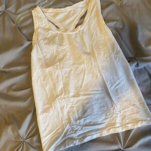 Fabletics white tank top